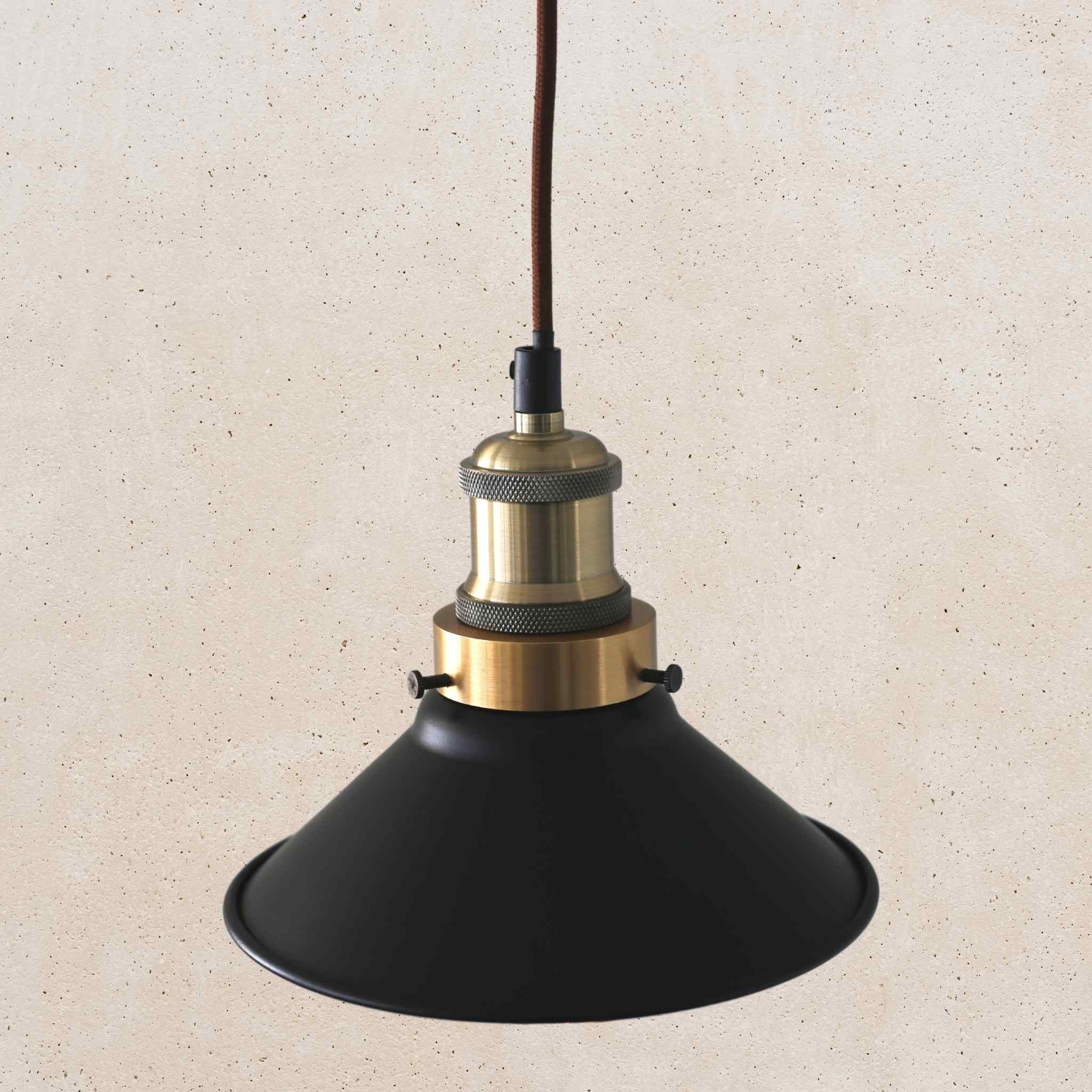 Antique brass deals mini pendant light