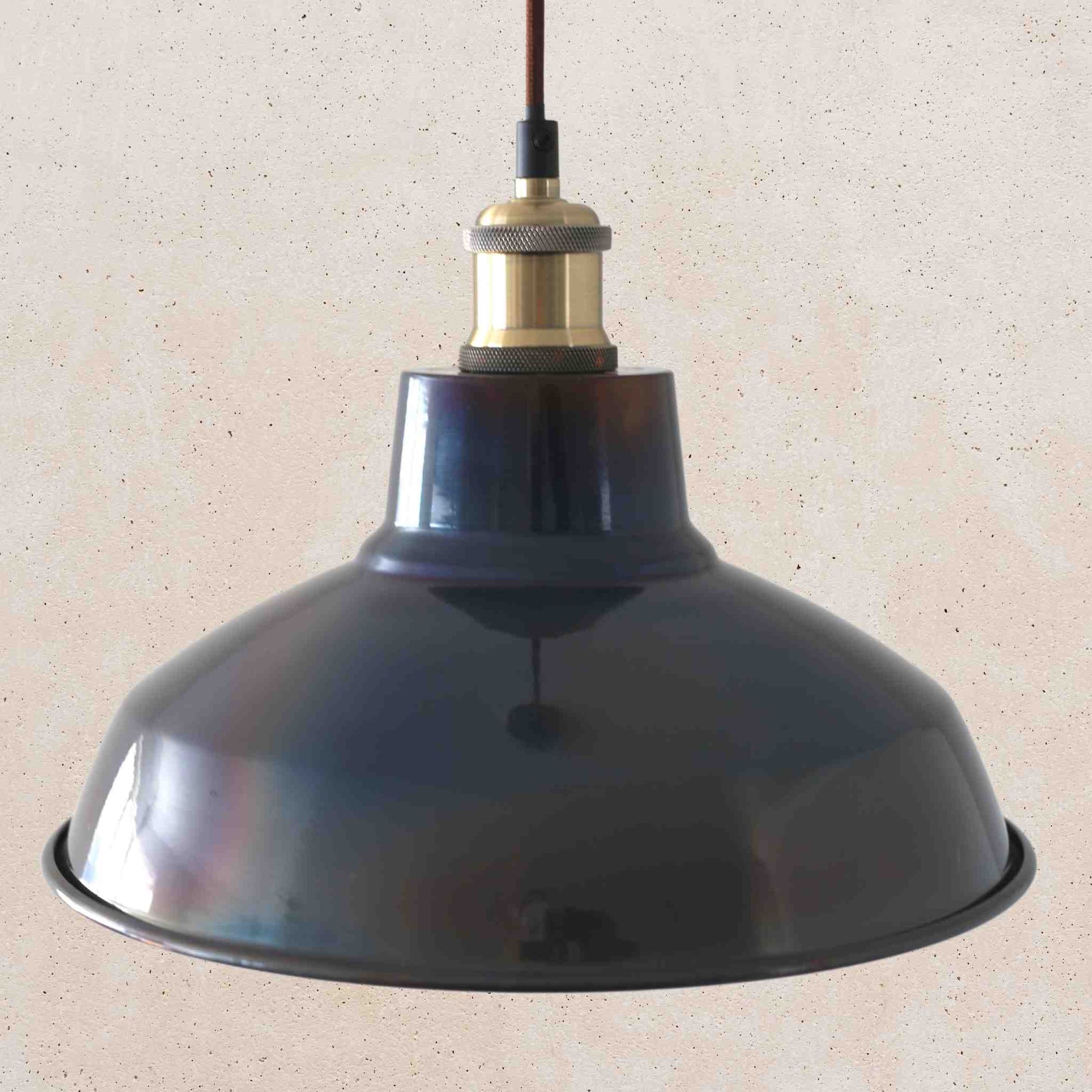 Warehouse Pendant 315mm Diameter - Rainbow Finish | Warehouse Pendant Lights