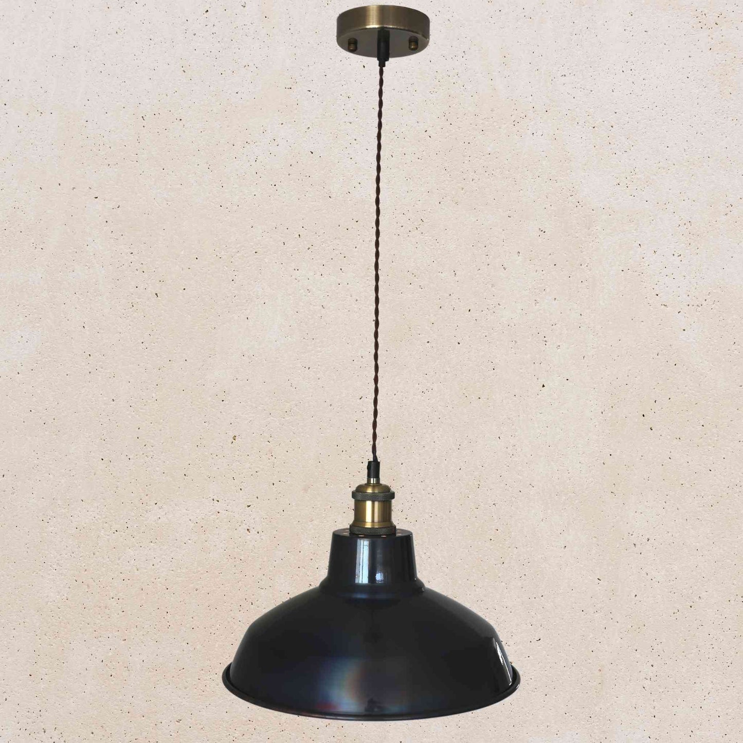 Warehouse Pendant 315mm Diameter - Rainbow Finish | Warehouse Pendant Lights